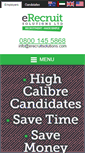 Mobile Screenshot of erecruitsolutions.co.uk